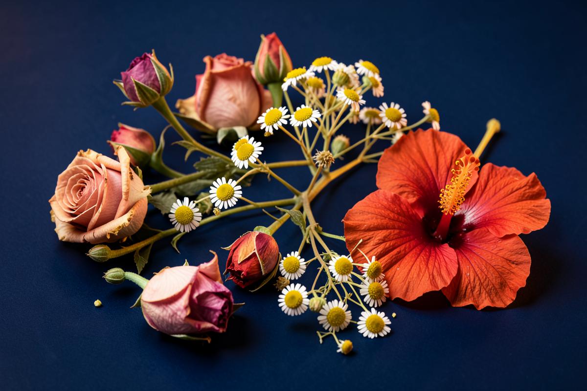 Flowers — botanical ingredients supplied and exported by Mauryansh Impex