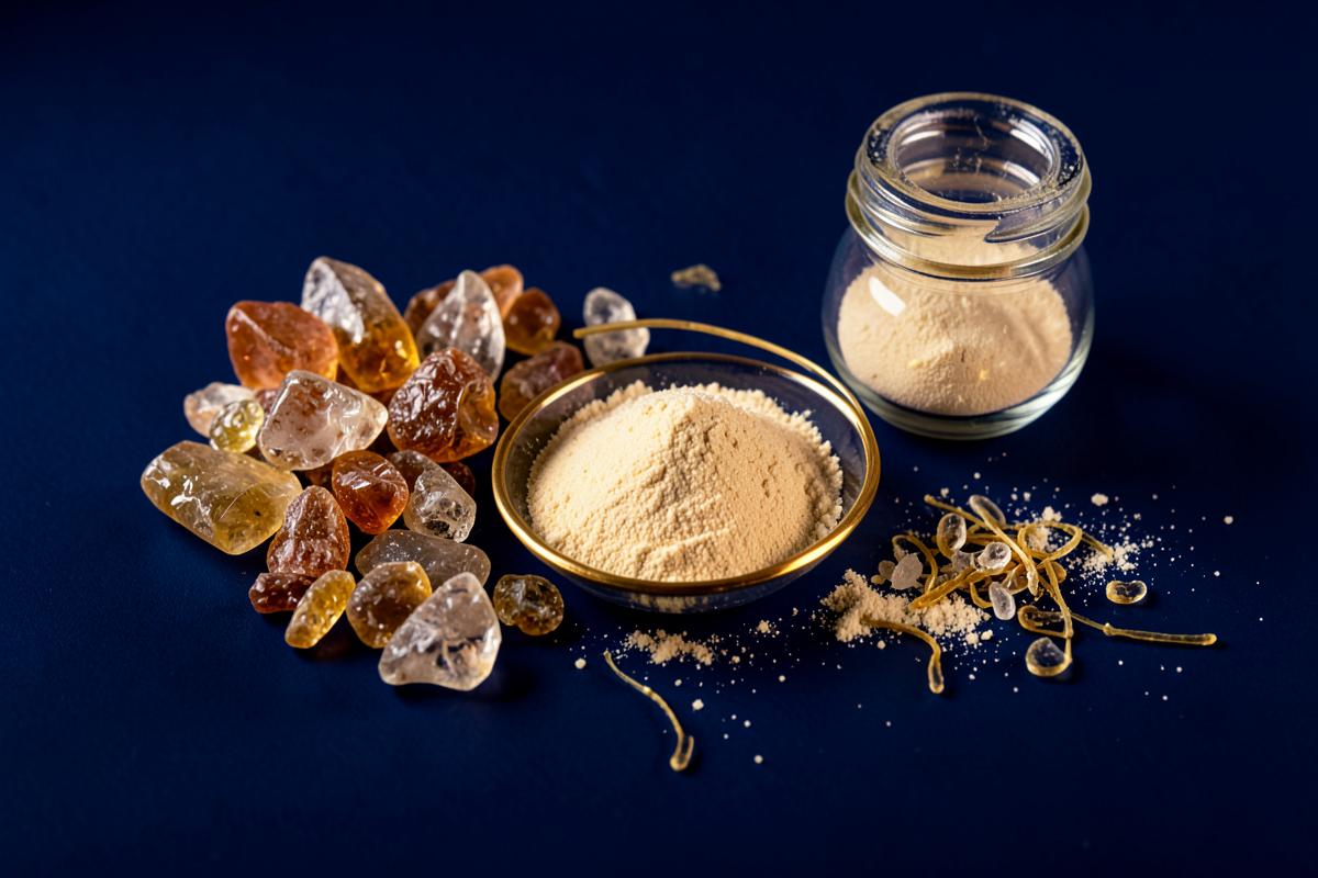 Gums — botanical ingredients supplied and exported by Mauryansh Impex